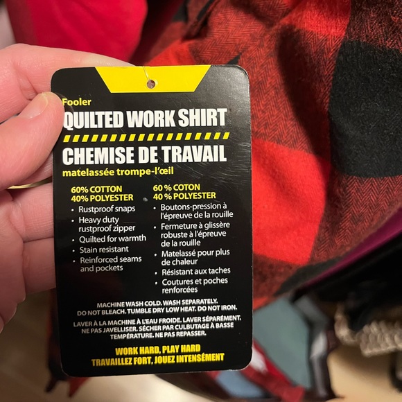 (SOLD) TRADESMAX PRO Plaid Quilted Insulated Jacket - Picture 5 of 5